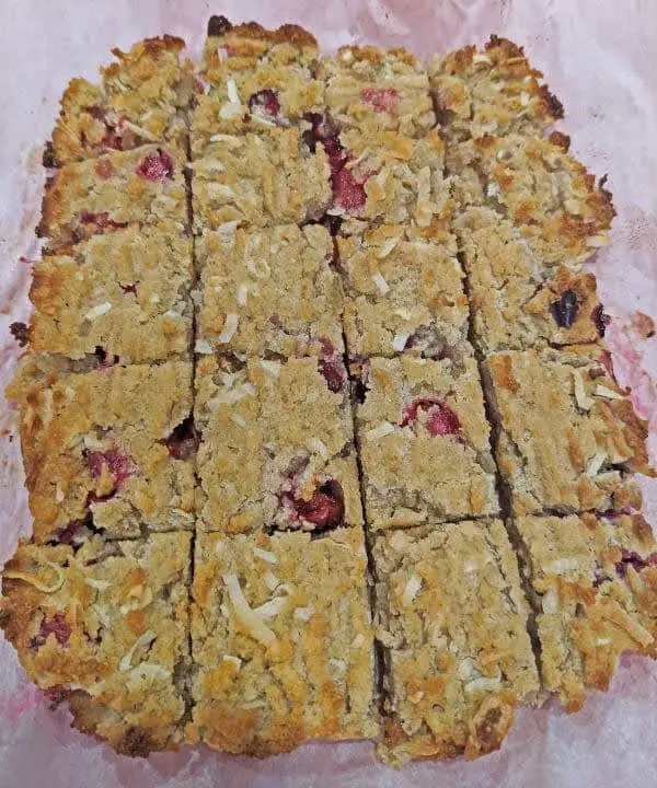 aip cranberry orange bars