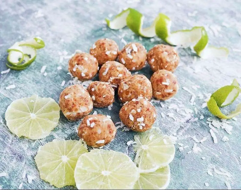 key lime energy balls aipb