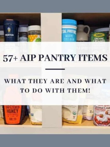 AIP Pantry Items