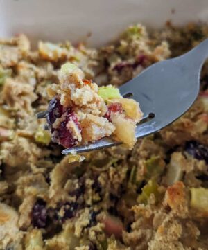 aip bread stuffing with tigernut flour