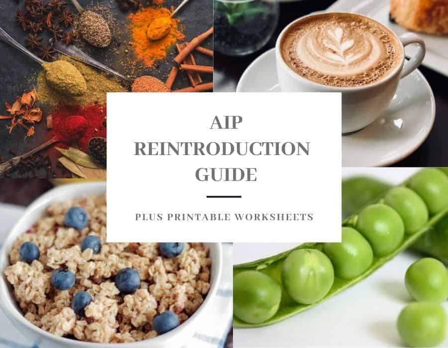 Guide to AIP Reintroductions PLUS Printable Worksheets