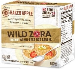 wild zora aip hot cereal