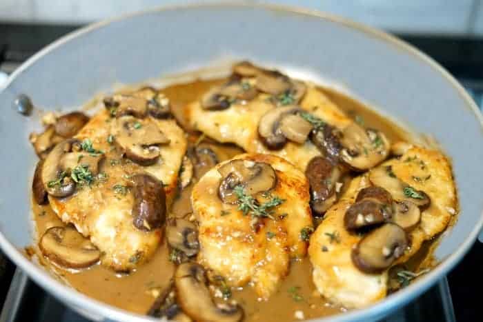 Easy Chicken Marsala aip paleo