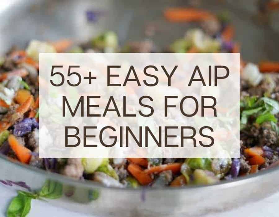 Easy AIP meals for beginners