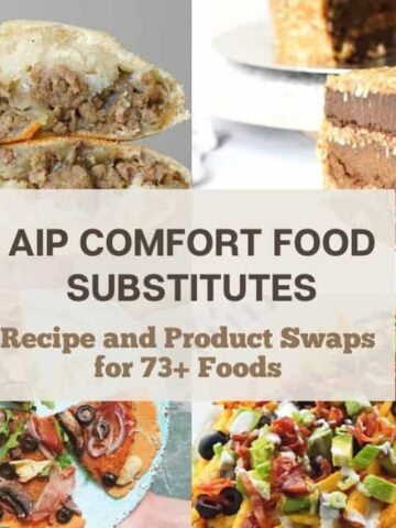 AIP comfort food substitutes