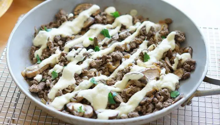 AIP Philly Cheesesteak Skillet (Paleo, GF, Whole30, Low Carb)
