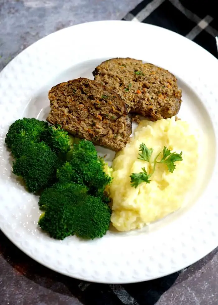 eggless air fryer meatloaf