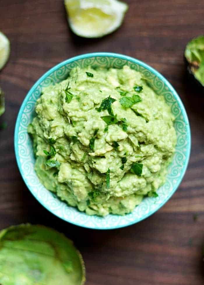 4 ingredient guacamole recipe