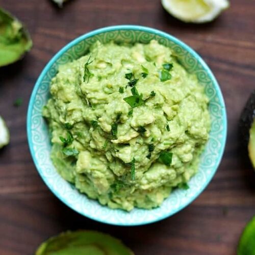 Easy 4 Ingredient Guacamole Recipe - The Natural Nurturer